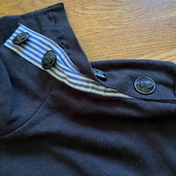 J. Crew Button-shoulder turtleneck - Picture 3 of 6